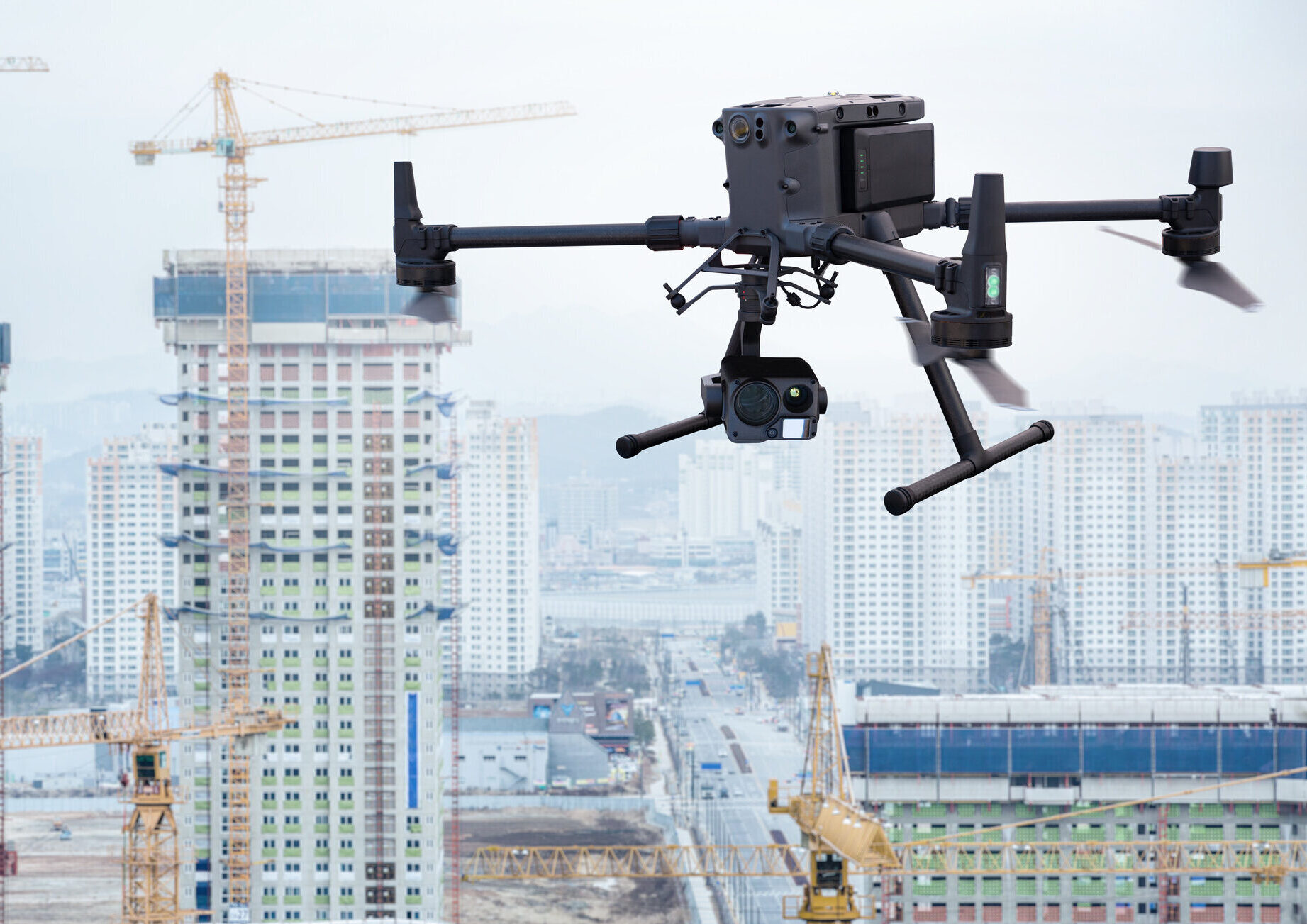 Building Recertification Drone Inspection