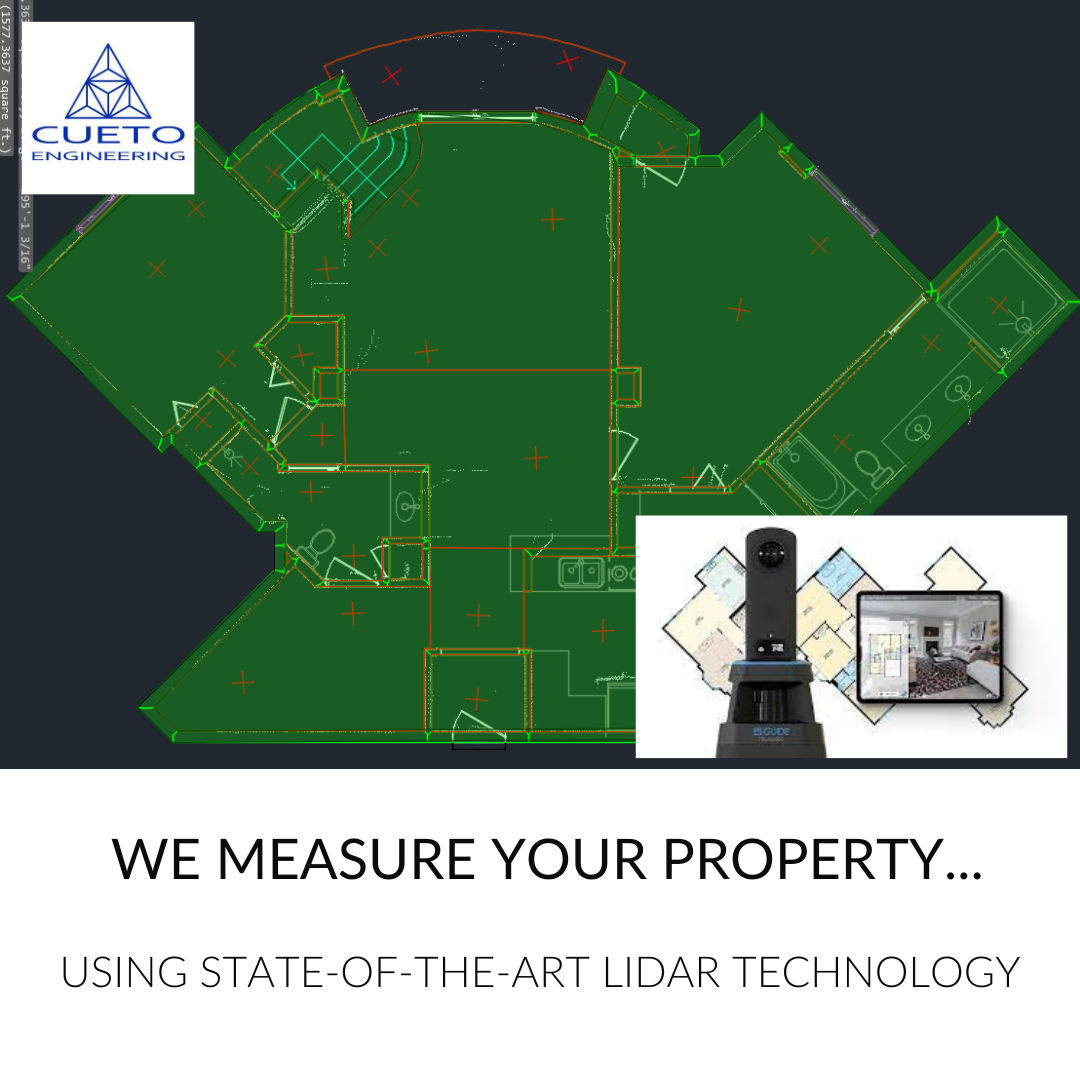 Lidar As-Built Floor Plan